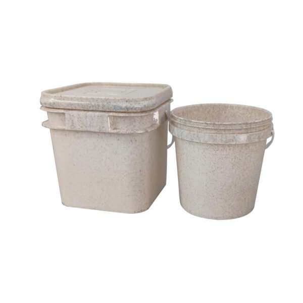 Multiple biodegradable bucket