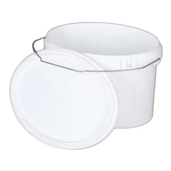 Oval Plastic Bucket With Iron Handle
