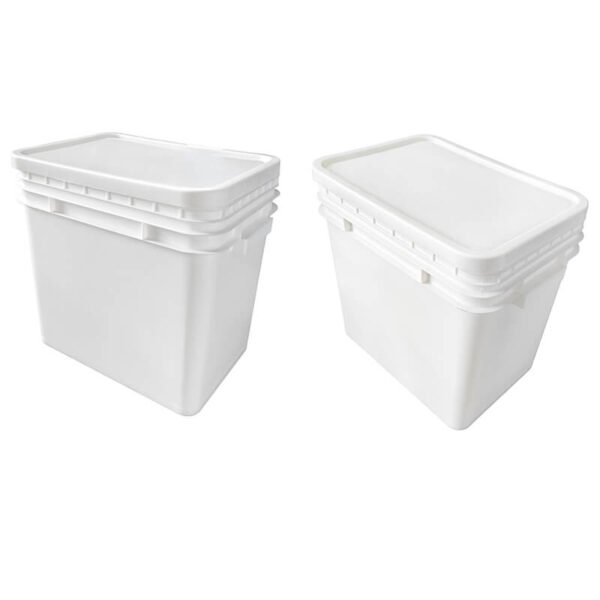 20L plastic rectangular bucket