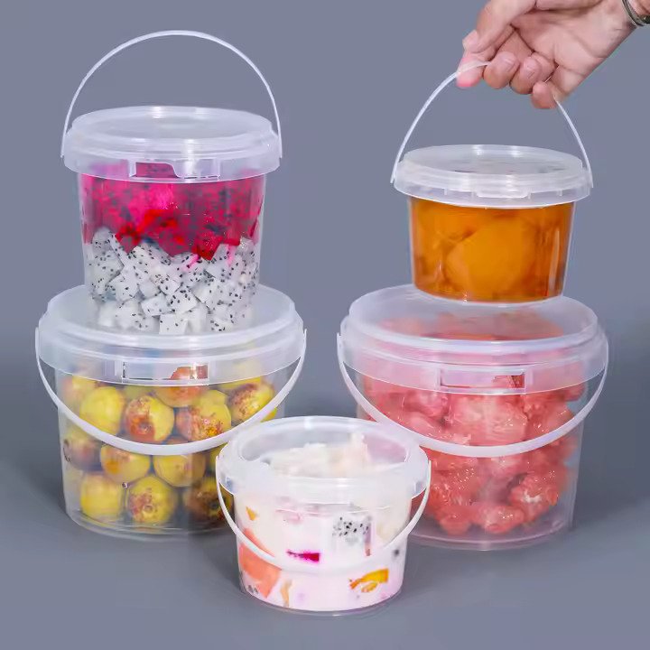 PP transparent small plastic container for fruit