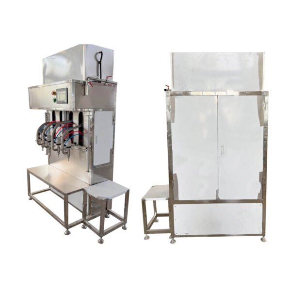 Four-nozzle Semi-automatic Paint Filling Machine - Image 3