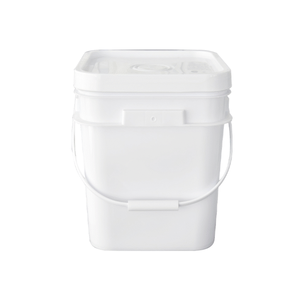 HDPE 16L White Square EZ-Stor Pails