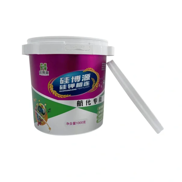 2.5Qt Plastic Fertilizer Buckets with Lid