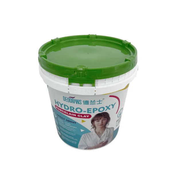 5 Quart Plastic Bucket for Ceramic Epoxy Composite with Tamper-proof lid
