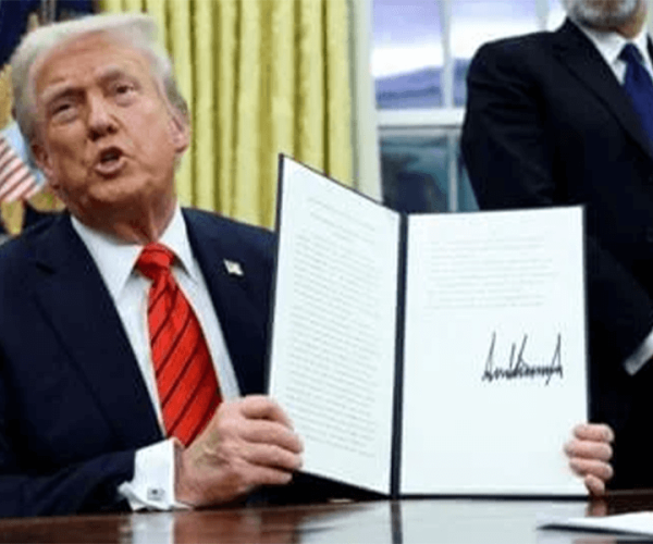 Trump tariff incident