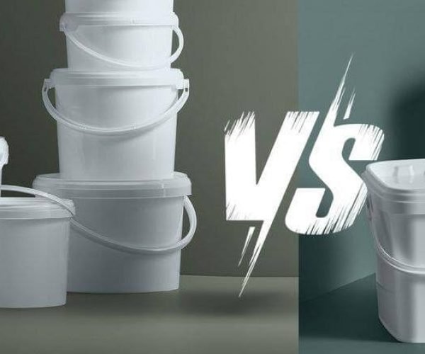 Round Bucket VS Rectangular Bucket